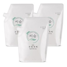 Sysm 廚房洗碗精補充包, 3個, 1000ml