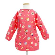 BANY KIDS 孩童印花長袖包衣, 杯子蛋糕款