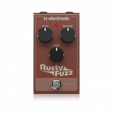 tc electronic 矽基晶體管法茲踏板吉他效果器, 生鏽的絨毛, 混色