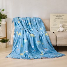 J-bedtime 床寢時光 台灣製天絲萊賽爾石墨烯涼被 RMG0724M, 萌萌龍