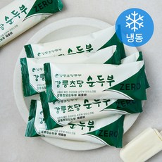 강릉초당순두부 제로바 아이스크림 (냉동), 80ml, 1개입, 8개