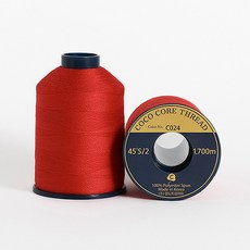 COTTONVILLE Coco Thread 優質縫紉線 45S/2 1700m, C024, 2入