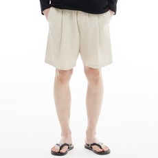 엘엠엔3011 원턱 와이드핏 통기성 반바지