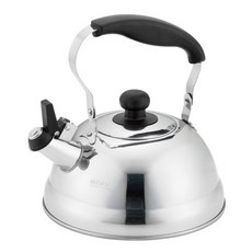 PEARL LIFE 珍珠金屬 快速沸騰哨音壺 不銹鋼, 1.9L, 1個