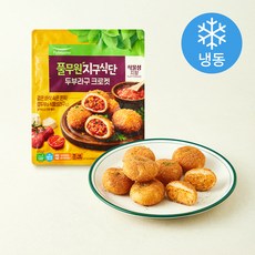 지구식단 두부라구 크로켓 (냉동), 300g, 1개