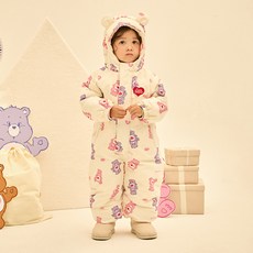 Care Bears New Kids On 可愛附耳滑雪防寒套裝