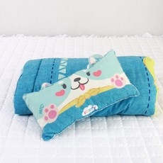 design n 設計款孩童棉枕頭, 薄荷藍色