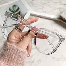 맵시 가벼운 사각 패션 안경 뿔테