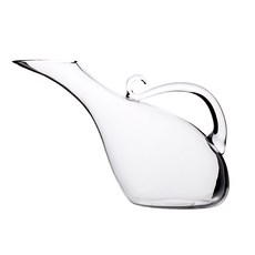 BESTDECO 天鵝頸斜口醒酒瓶, 1700毫升, 1個