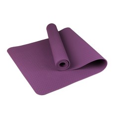 포픈 두툼 요가매트, 다크퍼플, 1개