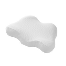 KULUZAM 女性用深度睡眠記憶棉頸椎枕, 白色