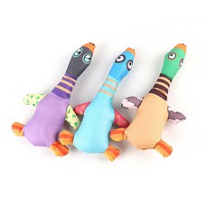 Carno 卡諾 韓國 狗狗有聲鴨子絨毛玩具 FREE, 隨機出貨, 3個