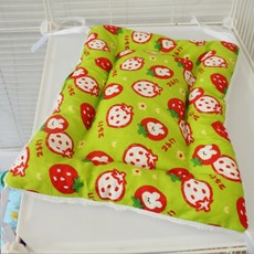 요런개 폭신폭신 소동물 쿠션 해먹 은신처 M, 08 딸기, 1개