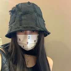 앤써 여성용 유니크 버킷 벙거지 모자