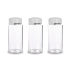 MAKA 透明隨行瓶 Tritan 3入, 白色, 350ml, 3個