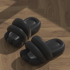 Dorim Q彈胖馬卡龍防滑降噪EVA室內拖鞋