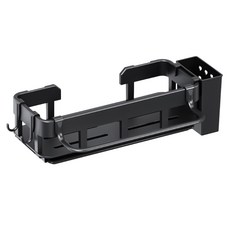 小麥購物 廚房水槽壁掛瀝水架 L414, 黑色, 1層, 1個