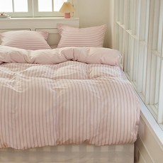 shez Home 韓國製四季飯店式被套, 莓果粉紅