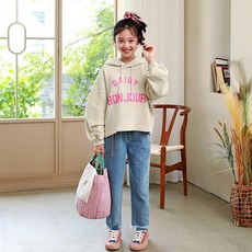 제이키즈 여아용 데이지 후드 맨투맨 J6180