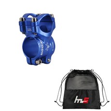 나야스타일 자전거 스템 25.4 x 35 mm + 전용 파우치 세트 CYYP-84-3PU, 블루(스템), 1세트