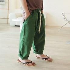 sonyun market 兒童夏季澀谷長褲