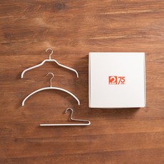 MAWA 防滑衣架Best 3款 30入 + 禮物盒 + 購物袋組合, 白色, 1個