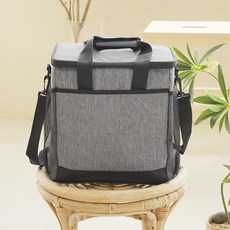 웨이스케이프 보온보냉 아이스 쿨러백, 그레이, 24L