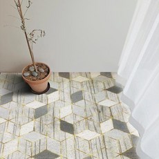 홈아트 인테리어 패턴코일 발매트 120cm x 280cm x 1.5cm, 뉴20, 1개