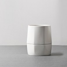 Syracuse CHINA Nature Freeze 餐具筒, 白色, 1個