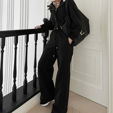 MEICHEL 女款 Delpina 刷毛拉鍊連帽運動套裝 12104