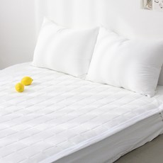 Lucidsleep Amelie水洗固定鬆緊帶薄墊, Mellow White