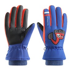 KIZTREE 兒童卡通滑雪分指手套 雙手一組 ST-120