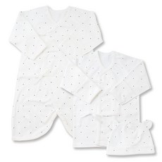babybear 新生兒星星點點蝴蝶衣+星星點點帽子+星星點點肚衣