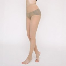 50D 防紫外線運動絲襪, 咖啡, 3個