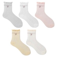 孕婦產後護理蕾絲襪5雙組 D32, 1組