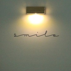 1AM 畫廊壁燈, Smile(貼紙), 深灰色(色卡)