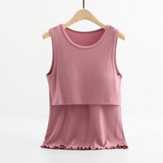 孕婦羅紋無袖背心