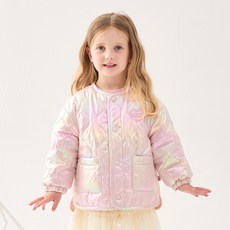 Esther Bunny Little Melting Candy 菱格紋鋪棉外套