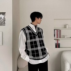 男款 Persha V領寬鬆版背心 FC-2214331