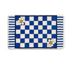 체크 스마일 발매트, TYPE2