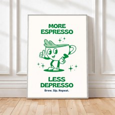 퍼니즈 홈 카페 포스터 에스프레소데이