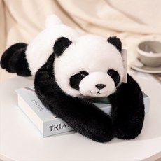 아이끌레 숄더 극세사 동물 봉제인형, 판다, 1개, 30cm