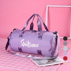 엘쏘 여성용 테이키 스포츠 가방, 퍼플, 1개