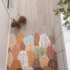 AFAMIC 艾法 綠葉系 刮泥玄關腳踏墊, 11 秋分, 1個