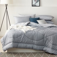 SesaOnline Burrow 防過敏四季被, 灰色