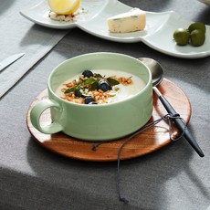 KwangJuYo Casual Line單柄湯杯, 溶膠, 2個