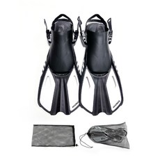 KKAEBIDA 短蛙鞋 + 網眼袋套組, 白色