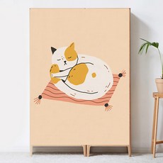 아티홈 데일리 캣 벨크로 칸막이 커튼