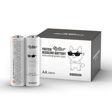 Yoitch 鹼性電池 AA 20入, 2件, 10個