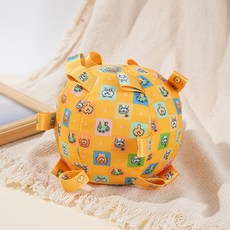 파스텔펫 강아지 캐릭터 패턴 공 장난감, 타입 C, 1개